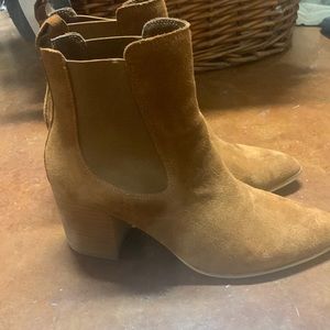 Steve Madden RAVYN COGNAC SUEDE bootie